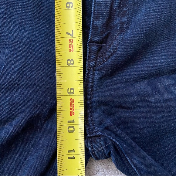 7 Jeans Flare Dark Wash Retro Wide Waist Boho Jeans - Picture 8 of 8